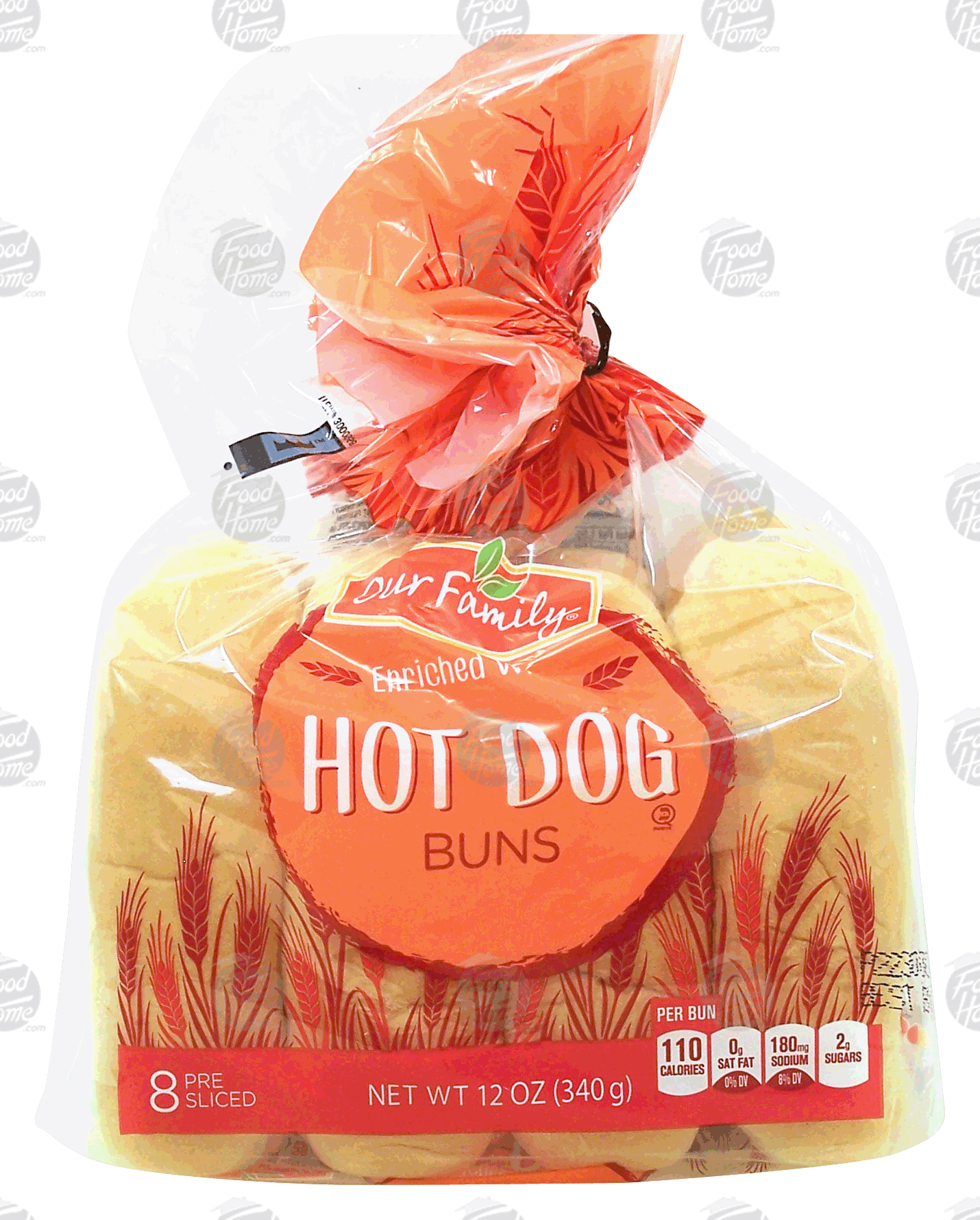 Our Family  hot dog buns, 8-count Full-Size Picture